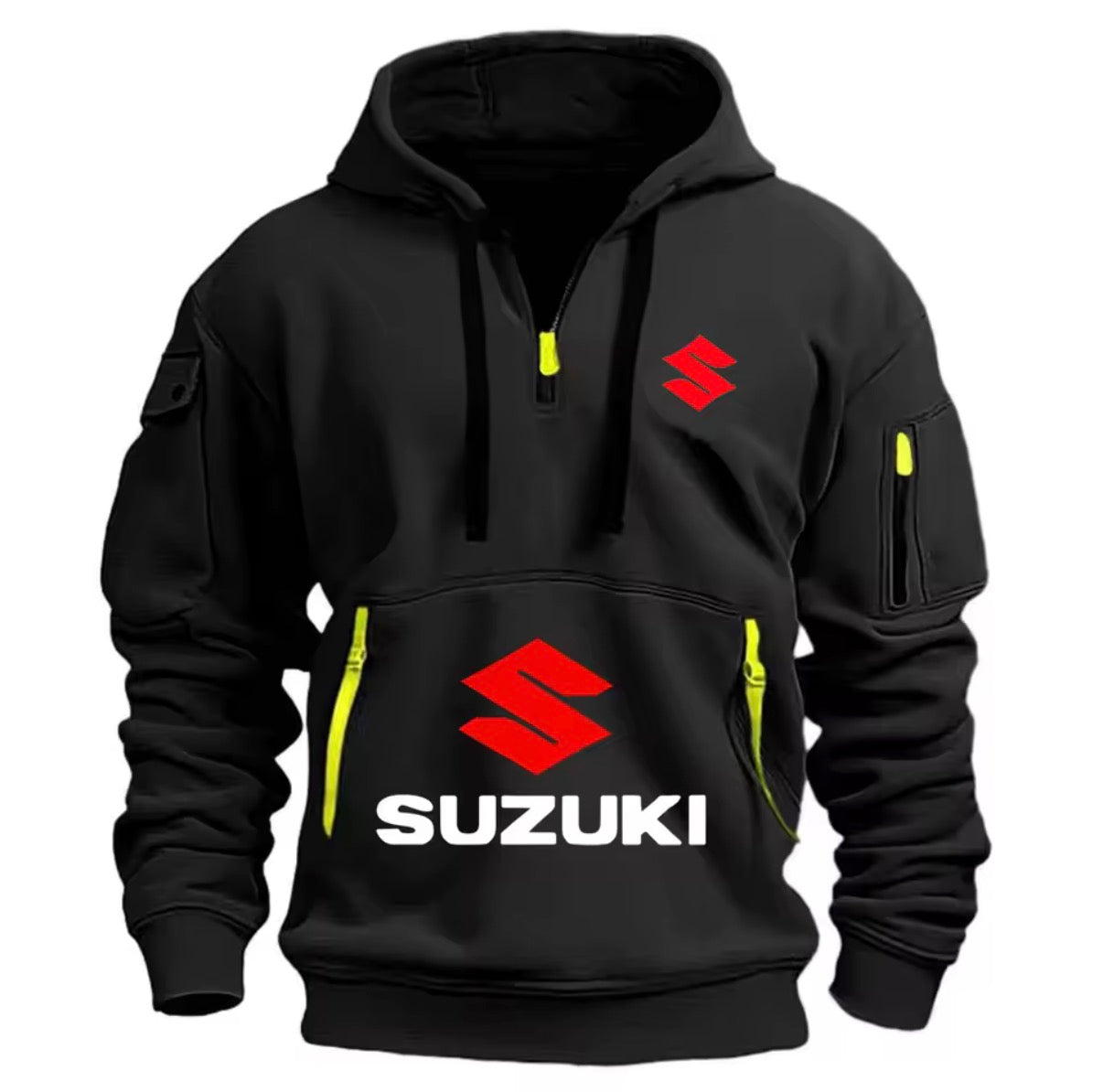Suzuki's new men's hoodie, casual outdoor sports hoodie and a warm motorcycle sweatshirt for autumn and winter