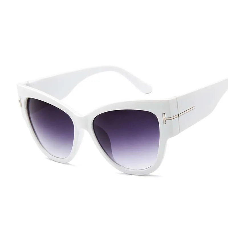 Cat Eye Retro Sunglasses Woman Fashion Vintage Sun Glasses Female Brand Designer Small Frame Sexy Gradient Oculos De Sol