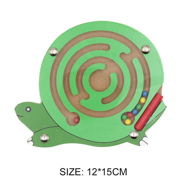 Kids Wooden Toys Intelligence Develop Montessori Toys Stacking Kids 3D Wooden Puzzle Educational Toys For Children New Year Gift