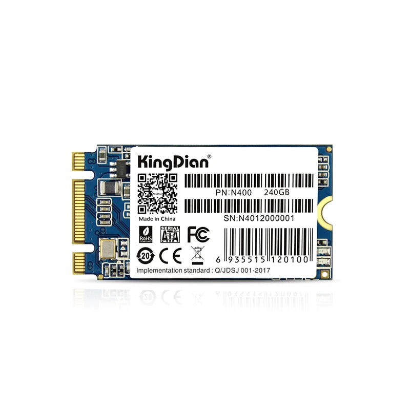 KingDian m.2 SSD 2242 128GB 256GB 512GB 1TB HDD 2242mm NGFF M2 Internal Solid State Drive for Laptop PC