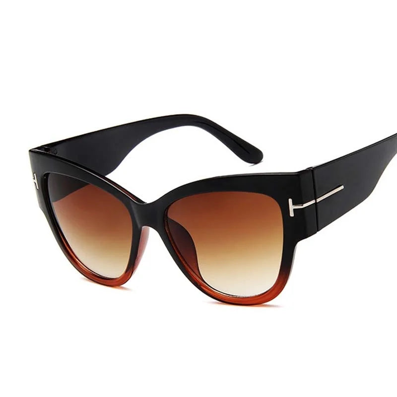 Cat Eye Retro Sunglasses Woman Fashion Vintage Sun Glasses Female Brand Designer Small Frame Sexy Gradient Oculos De Sol