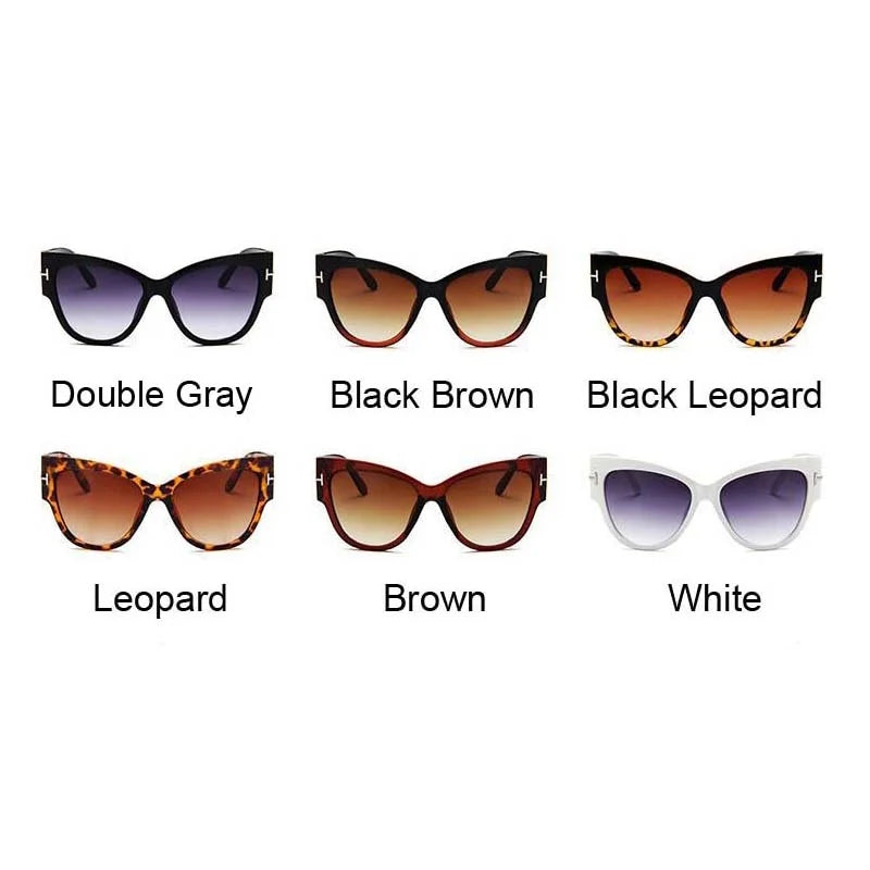 Cat Eye Retro Sunglasses Woman Fashion Vintage Sun Glasses Female Brand Designer Small Frame Sexy Gradient Oculos De Sol