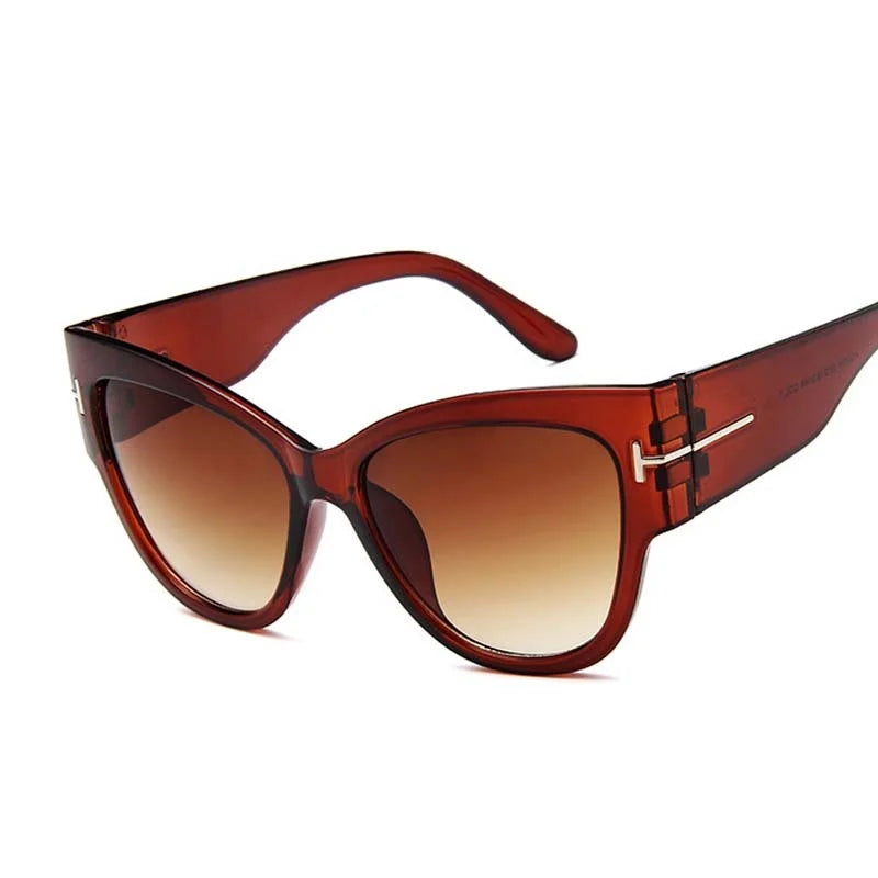 Cat Eye Retro Sunglasses Woman Fashion Vintage Sun Glasses Female Brand Designer Small Frame Sexy Gradient Oculos De Sol