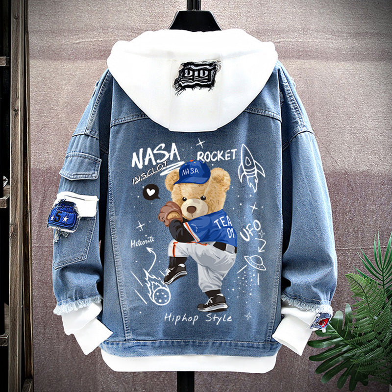 Spring New Arrival Fashion Chinese Style Chinese Fad Xingshi Couple Clothes Teen Coat Thin Hoodie Men - ST Superstore