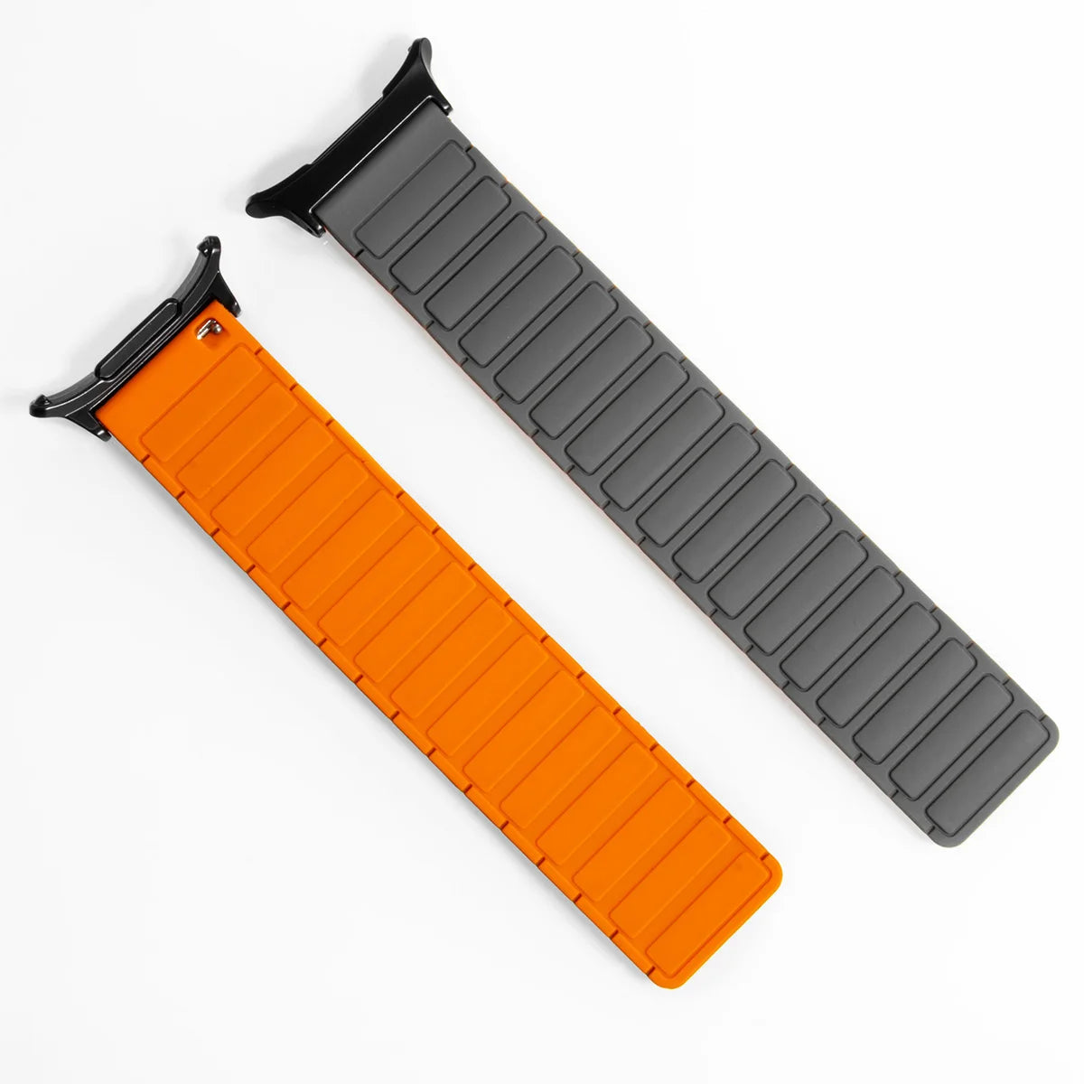Silicone Magnetic Strap+ Adapter for Galaxy Watch 7 Ultra 47mm Loop Band Bracelet for Galaxy Watch Ultra 47MM No Gaps Quick band