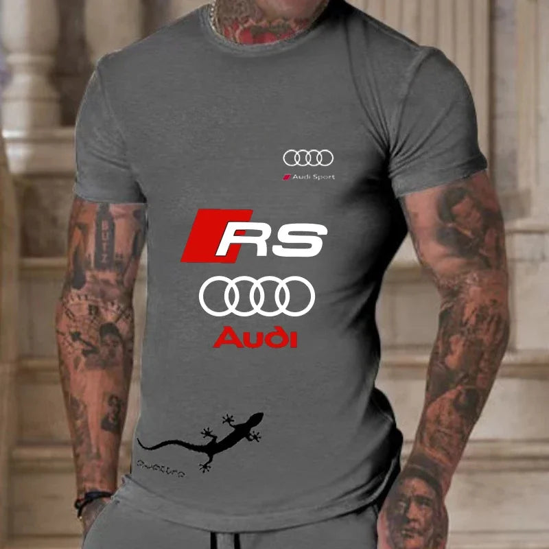 2025 New Kawasaki Motorcycle T-Shirt New Kawasaki T-Shirt Summer Riding T-Shirt Sunscreen Fast Drying Sweat Absorbing T-shirt