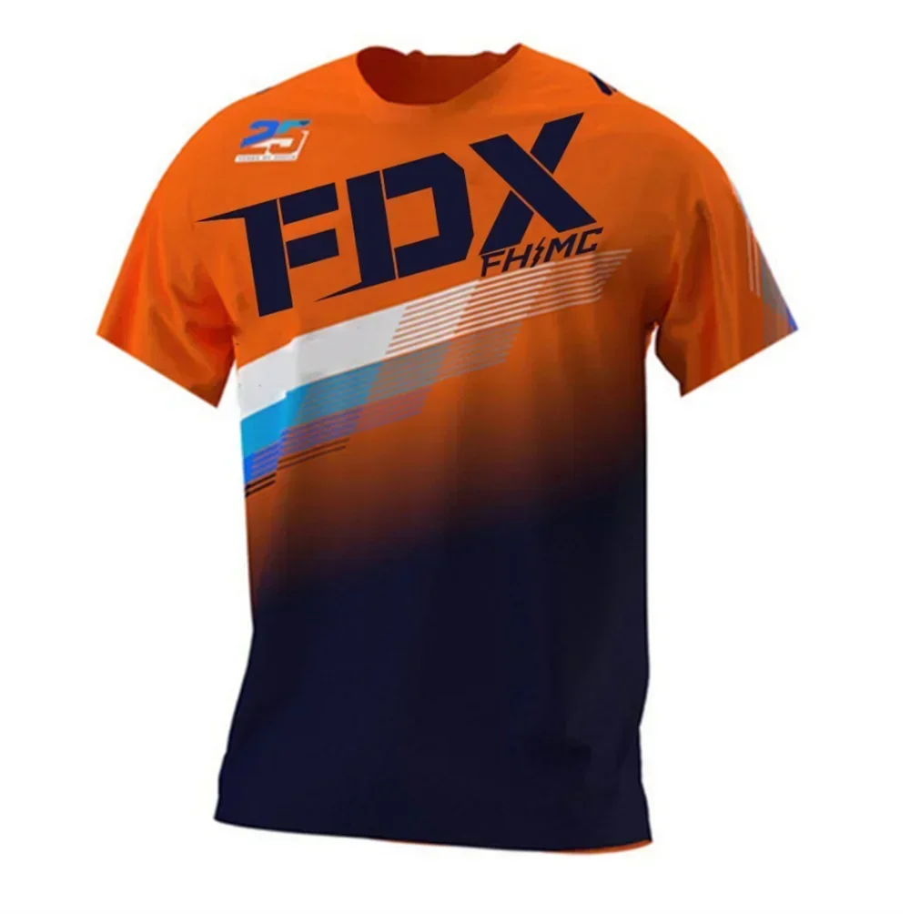 Bicycle Loose Riding Suit Motorcycle DH Off-road Sports Suit Endurance Race Mountain Bike Breathable Top