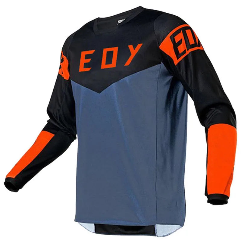 Motorcycle Jersey Eoy Quick Dry Mountain Bike T-Shirt Long Sleeve Downhill Jersey MTB T shirt Moto Camo Breathable