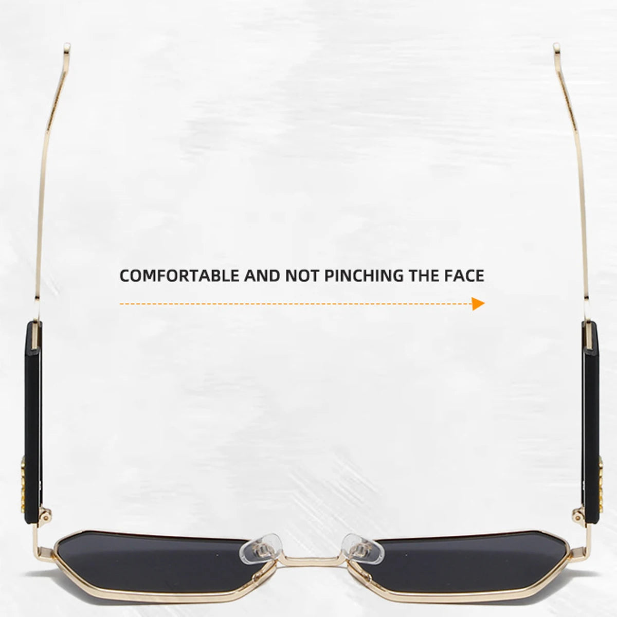 1PC Summer New Fashion Polygon Sunglasses Trend Personalized Sunglasses Travel Glasses Gift