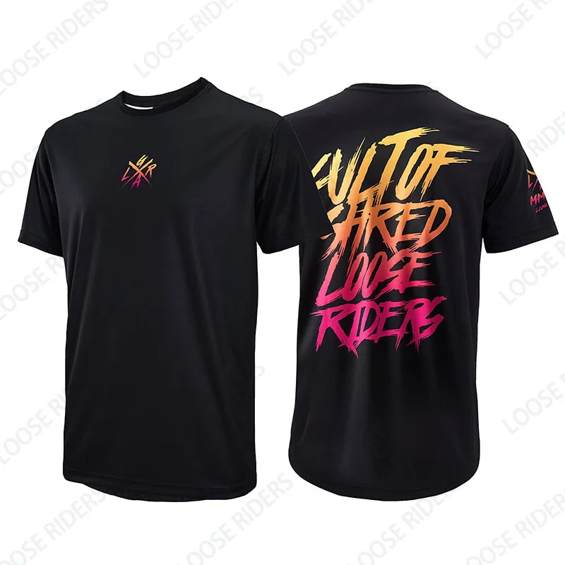Loose Rider Jersey BMX Endurance Bike Shirt DH Off-Road Mountain Bike Downhill Jersey