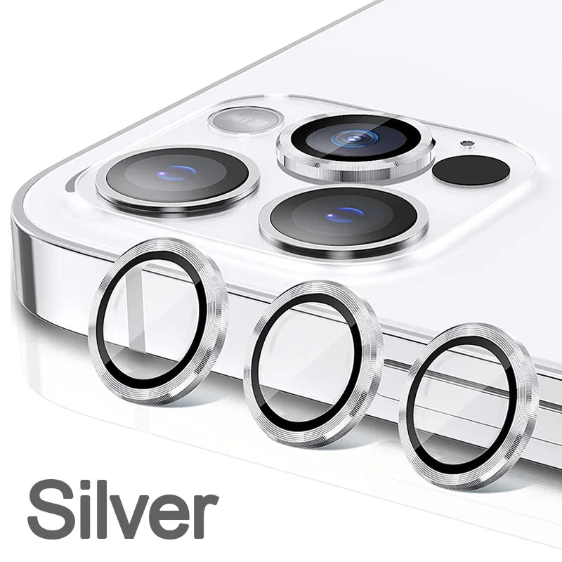 1 Set Metal Ring Glass Camera Lens Protector For IPhone 14 15 16 Pro Max 16 Plus 16Pro 15Pro 14Pro IPhone14 Cover Accessories