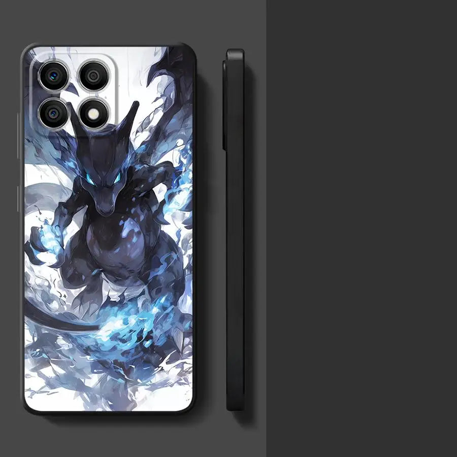 Case for Huawei Honor X8 X8a 90 Pro X9a 8X 70 X7 Magic5 X6 X6a P30 P20 Lite P40 Soft Funda Phone Cover Anime Pokemon G-Gengar