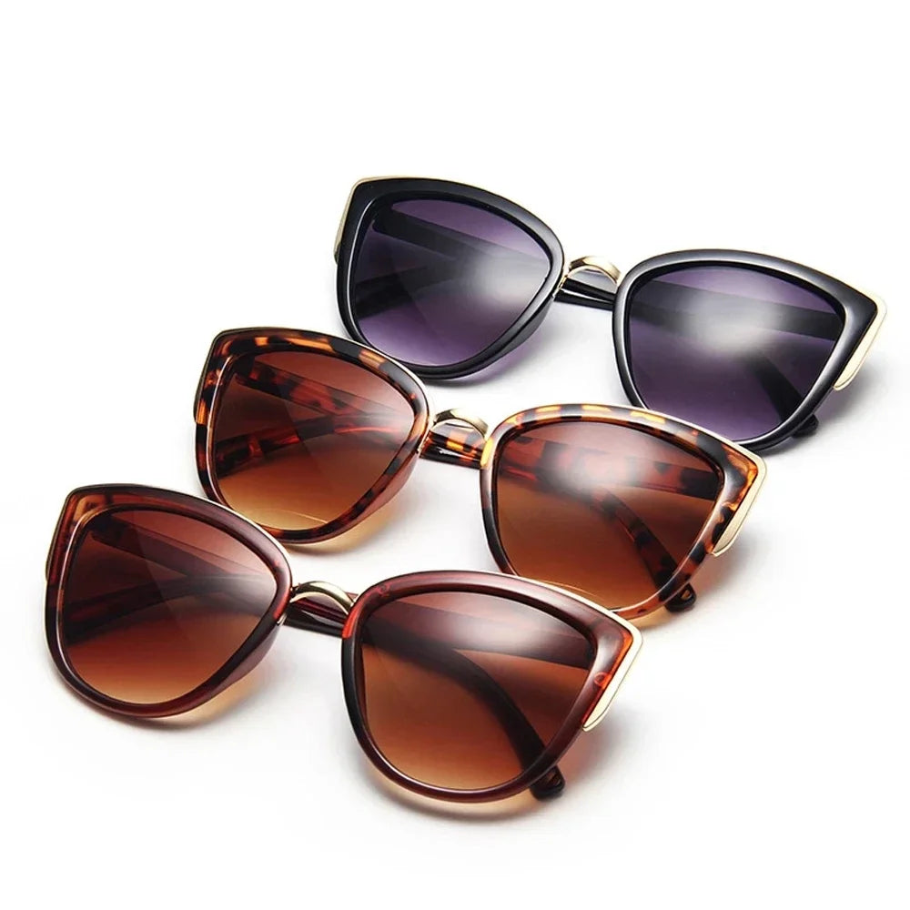 Retro Cateye Sunglasses for Women Polarized Vintage Classic Eyewear UV400 Protection