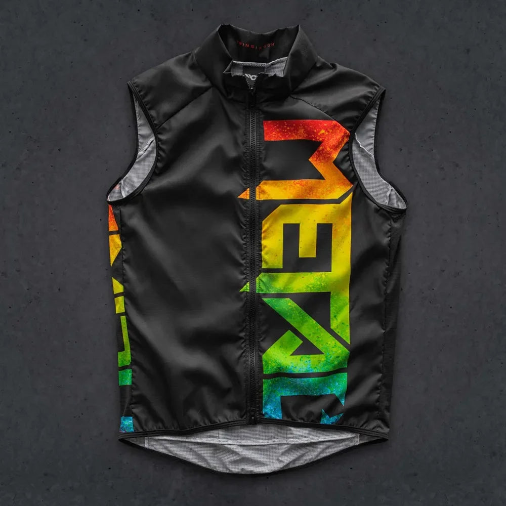 Twin Six Wind Vest Spring/autumn Bike Windproof Waterproof Jerseys Cycling Bike Jacket Lightweight Ultrathin Unisex Top New 2023
