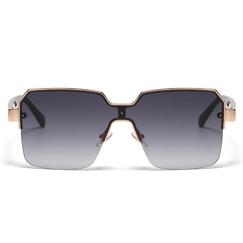 Cycling Men Women Sunglasses Luxury Brand Design Fashion Vintage Sun Glasses Square Alloy Frames Shades Eyewear UV400