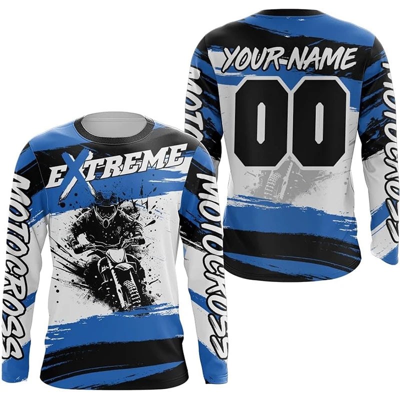 Men's Sportswear Mountain Enduro Bike Clothing Bicycle Moto Downhill T-shirt Hpit Fox Women Men Cycling Jersey MTB Shirts BMX