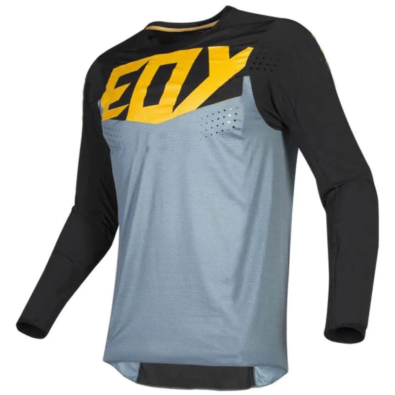 Motorcycle Jersey Eoy Quick Dry Mountain Bike T-Shirt Long Sleeve Downhill Jersey MTB T shirt Moto Camo Breathable