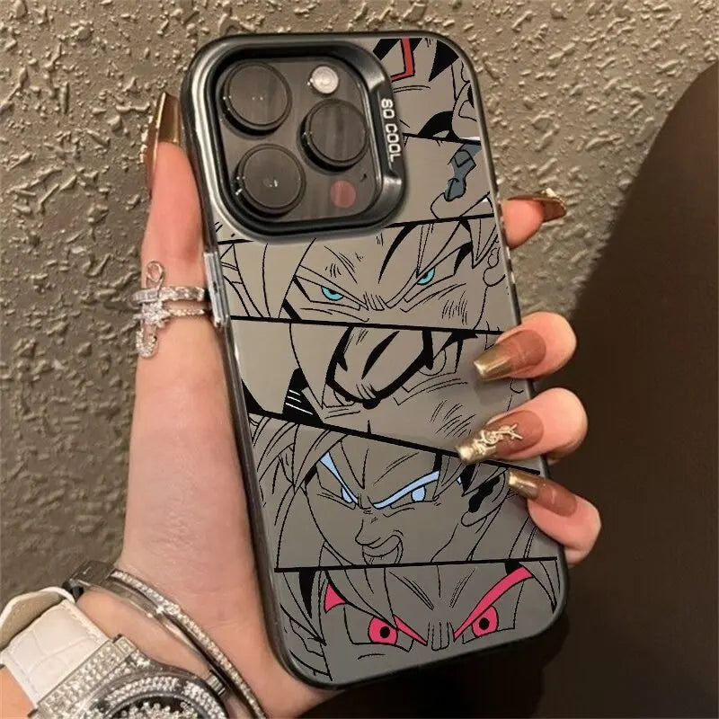 Anime Dragons Balls Hard Case For IPhone 16 Pro Max 15 11 12 14 13 7 8 Plus X XS Cover Shockproof