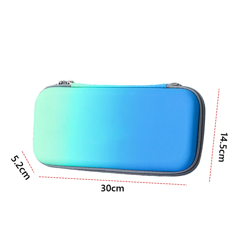Storage Bag For Switch 2 NS Game Console Carrying Case Portable Travel Bag with 10 Game Card Slots Anti-scratch Protective Bags