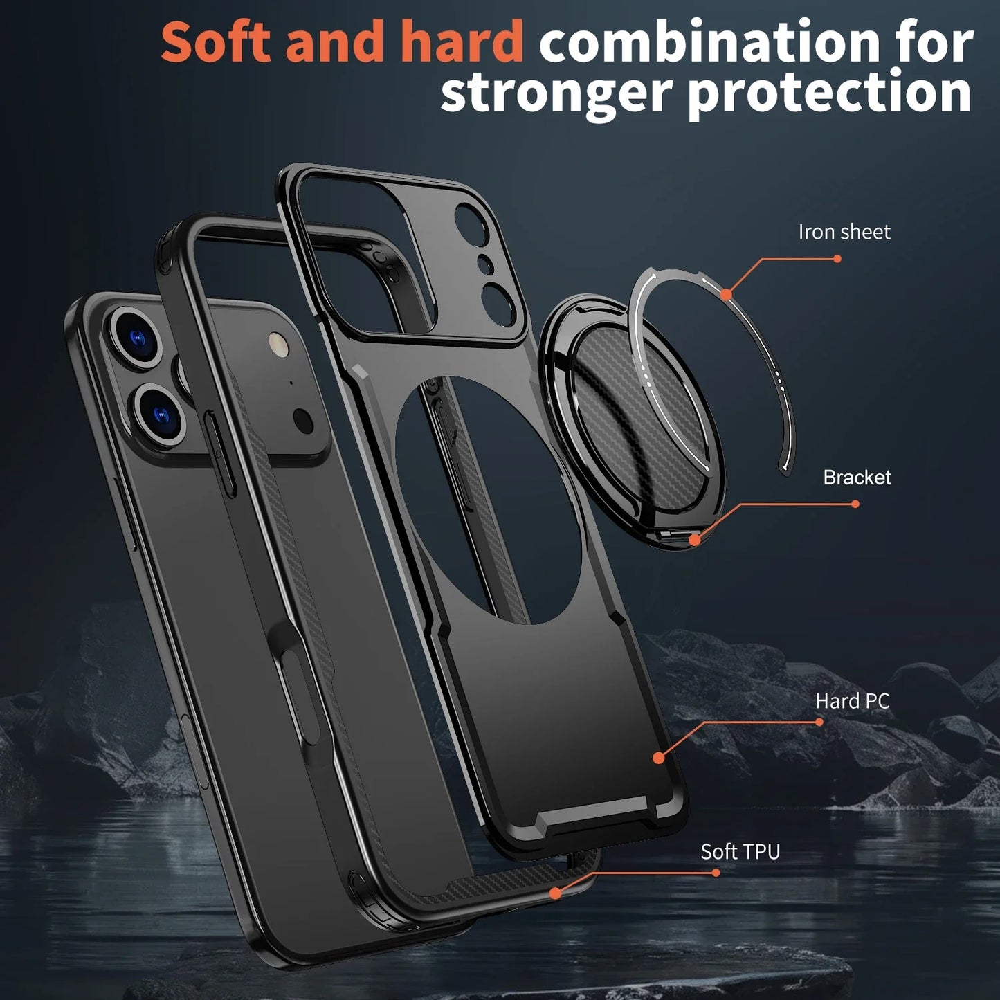 for iphone17 Anti-Falling Case for Iphone 17 Pro Max 17 Air Iphone17 Iphone16 16 Plus 16e Phone Accessories Protective Cases