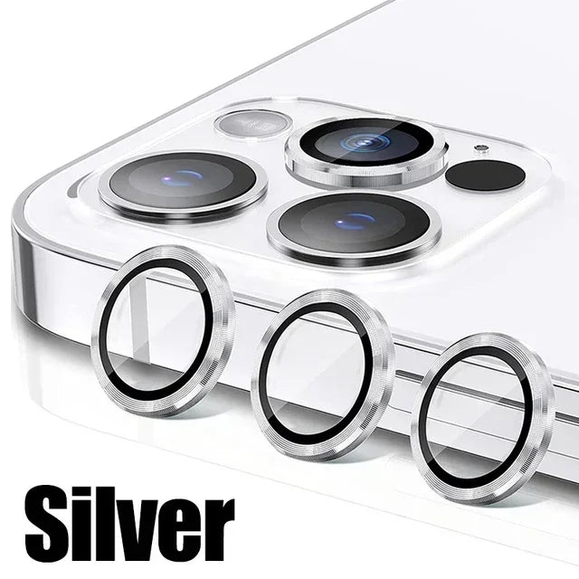 3Pcs Metal Lens Protector Glass for IPhone 16 13 12 11 14 15 Pro Max Mini Back Camera Lens Protection for IPhone 14 15 16 Plus