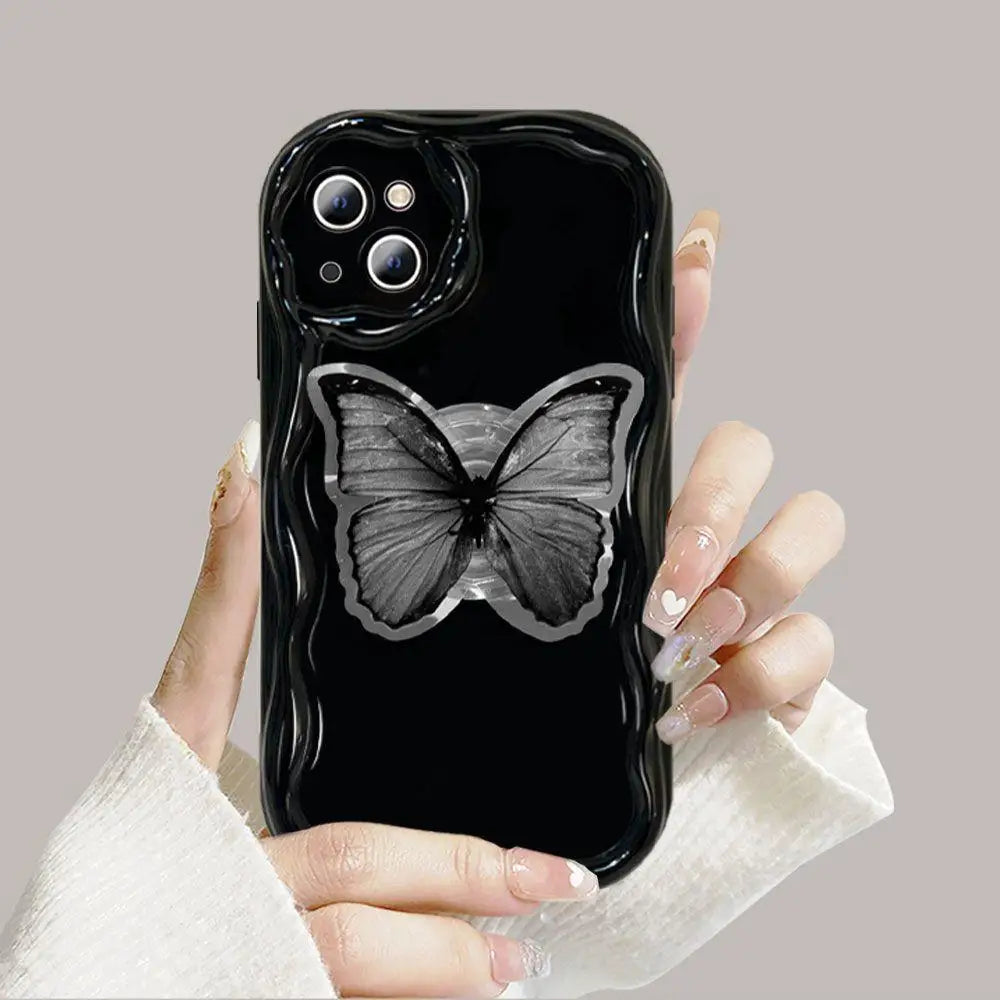 Butterfly Bracelet Chain Case For For OPPO Reno 7 4G 11 Pro 11F A60 A78 A58 A38 A18 A98 A79 A17 A16 A57 A15 A74 A96 A52 Cover