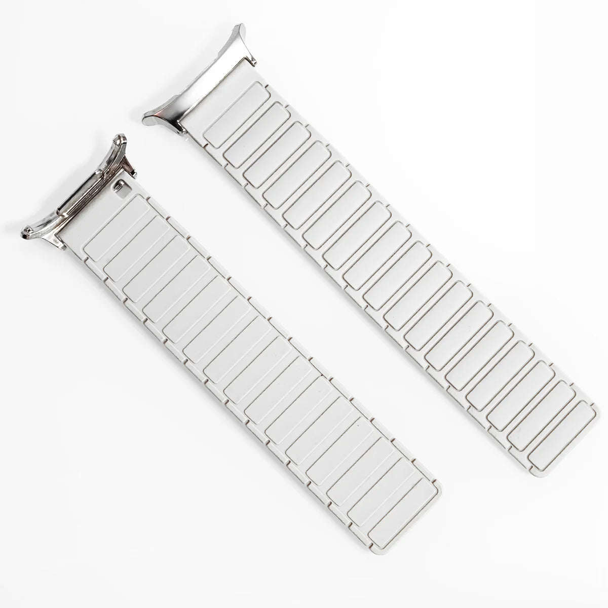 Silicone Magnetic Strap+ Adapter for Galaxy Watch 7 Ultra 47mm Loop Band Bracelet for Galaxy Watch Ultra 47MM No Gaps Quick band