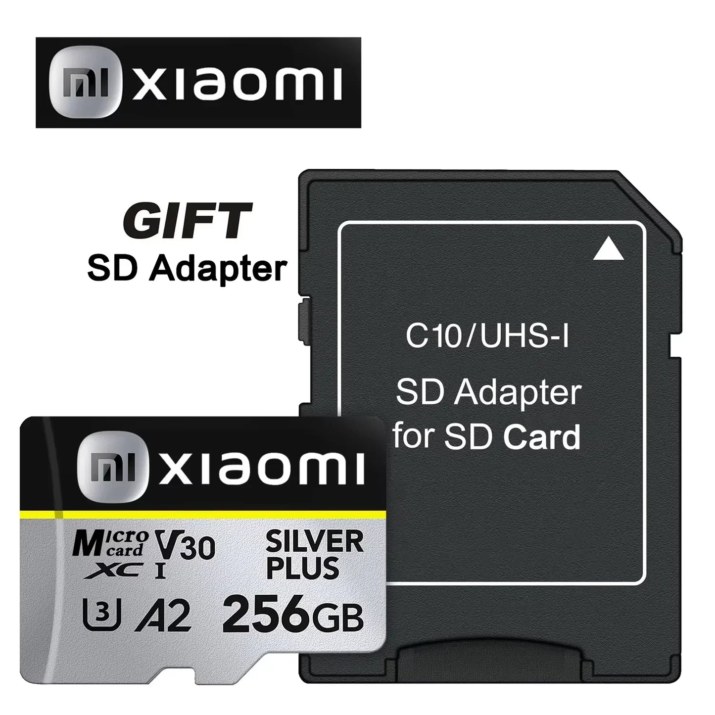 Xiaomi 2TB Memory Card SD 1TB 512GB Micro TF SD Card 128GB 256GB U3 Class 10 Full HD TF Memory Flash Card For CellPhone Computer