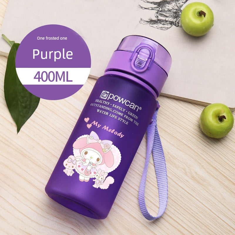 Melody Ins Super Cute Kids Plastic Korean Water Cup