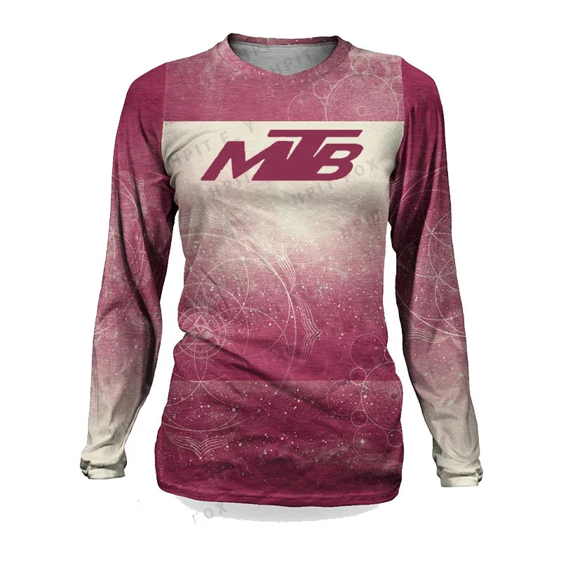 2026new WOMEN Downhill Jerseys Mountain Bike MTB Shirts Offroad DH Motorcycle Jersey Motocross Sportwear Clothing Bike spexcel