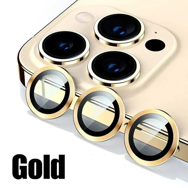 3Pcs Metal Lens Protector Glass for IPhone 16 13 12 11 14 15 Pro Max Mini Back Camera Lens Protection for IPhone 14 15 16 Plus