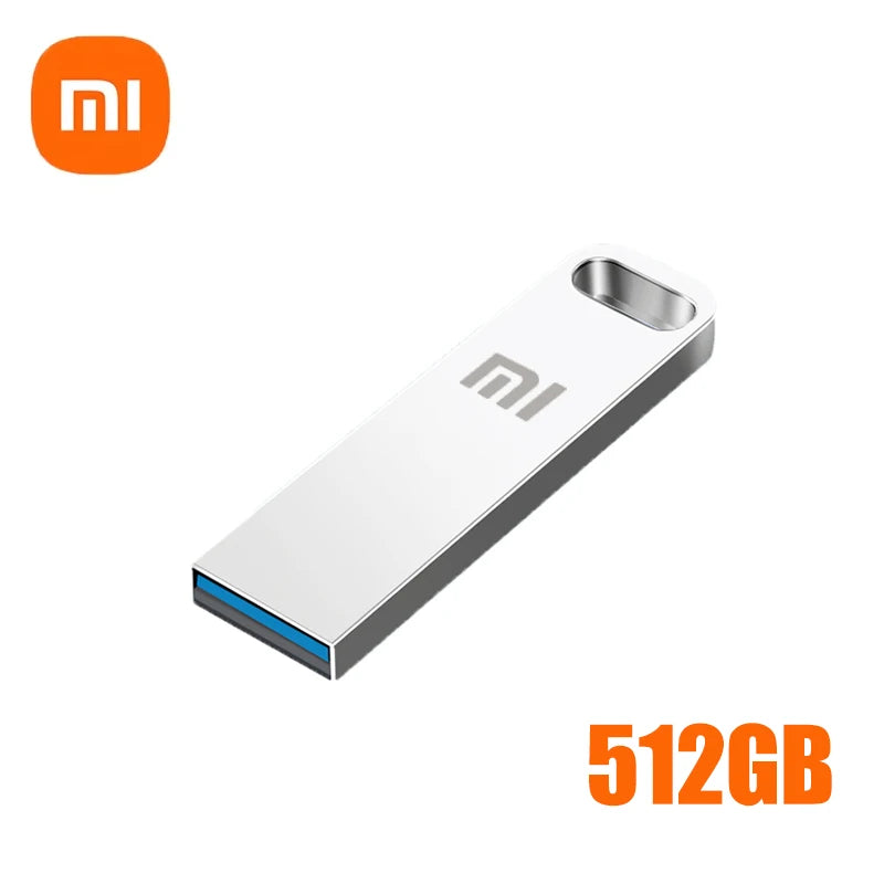 XIAOMI 2TB Metal Flash Drive USB 3.2 Super High Speed Transfer Mini U Disk Pen Drive Type C Memory Stick Waterproof U Disk Drive