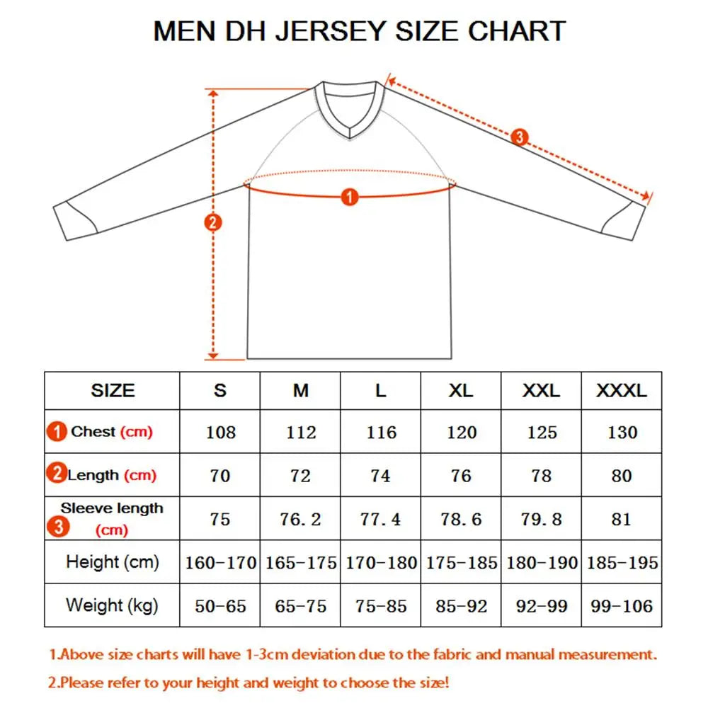 RF Downhill Jersey Off Road Mountain Bike Racing T-Shirt Bicycle Cycling Bike Motorcycle Jersey Motocross Shirt MTB Motorsport