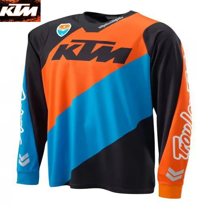 2025 MOTO Downhill Sweatshirt KTM mtb Mountain Bike Downhill Shirt Motocross Sweatshirt Cross Country Bike Enduro DH