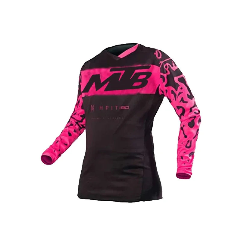 2026new WOMEN Downhill Jerseys Mountain Bike MTB Shirts Offroad DH Motorcycle Jersey Motocross Sportwear Clothing Bike spexcel