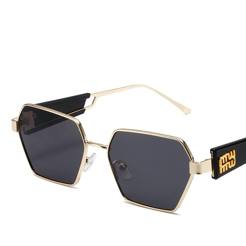 1PC Summer New Fashion Polygon Sunglasses Trend Personalized Sunglasses Travel Glasses Gift