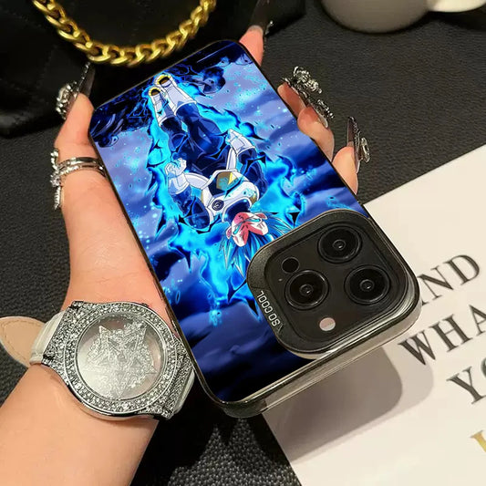 Anime V-VegetaS Phone Case IMD Color Silver Shell For IPhone 16 15 14 13 12 11 Pro Max Plus