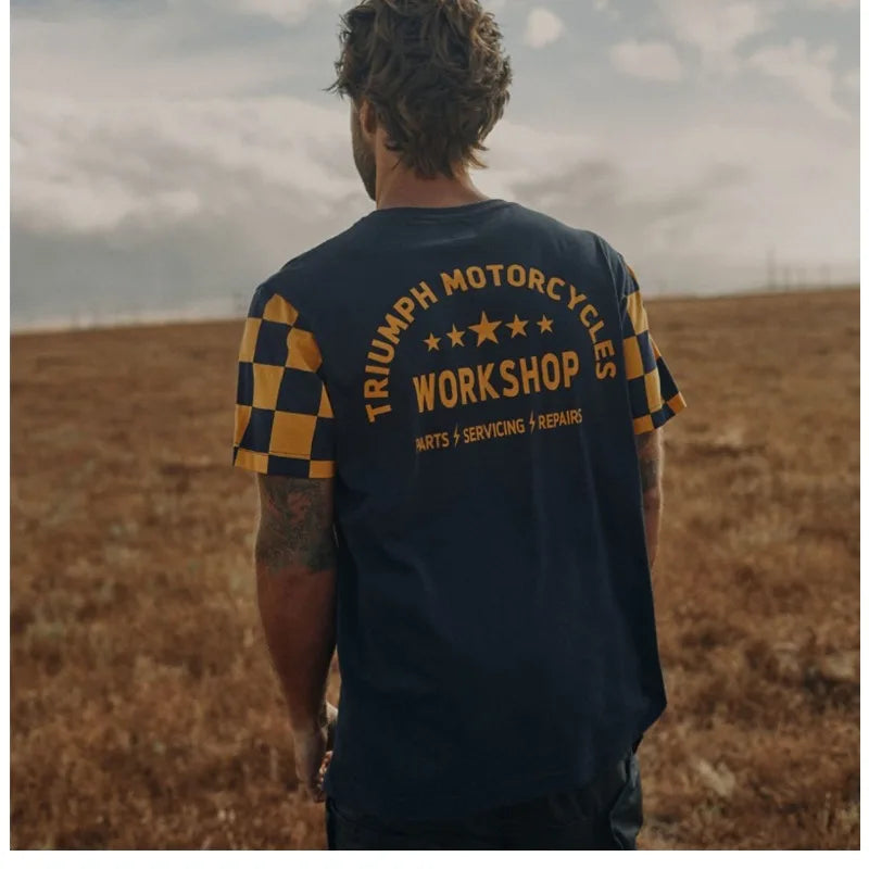 The Latest Summer Short Sleeved Motorcycle Riding Suit T-shirt Motorcycle Off-road Speed Conquer Men's Intentionally