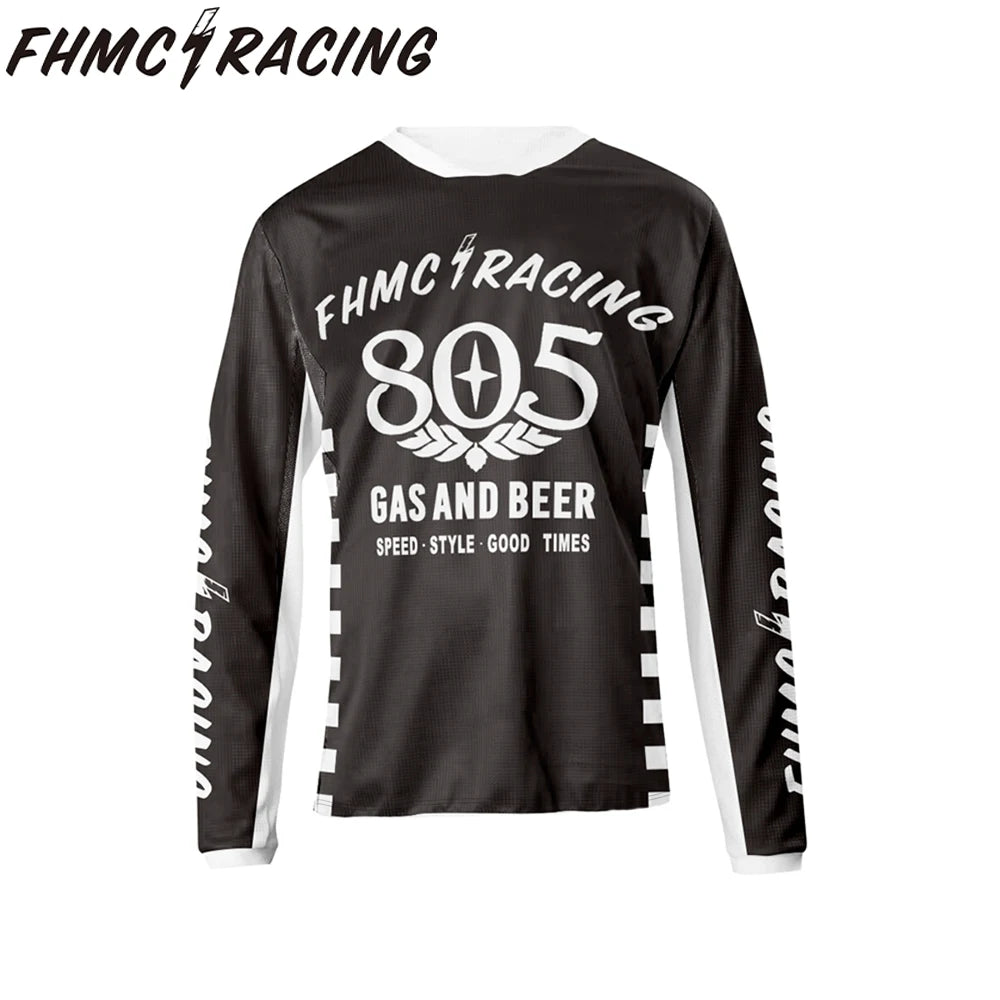 Racing Shirt Bike Quick Dry Motocross Racing Shirt Downhill Enduro Jersey NEW Jerseys MTB Motorcycle Jerseys