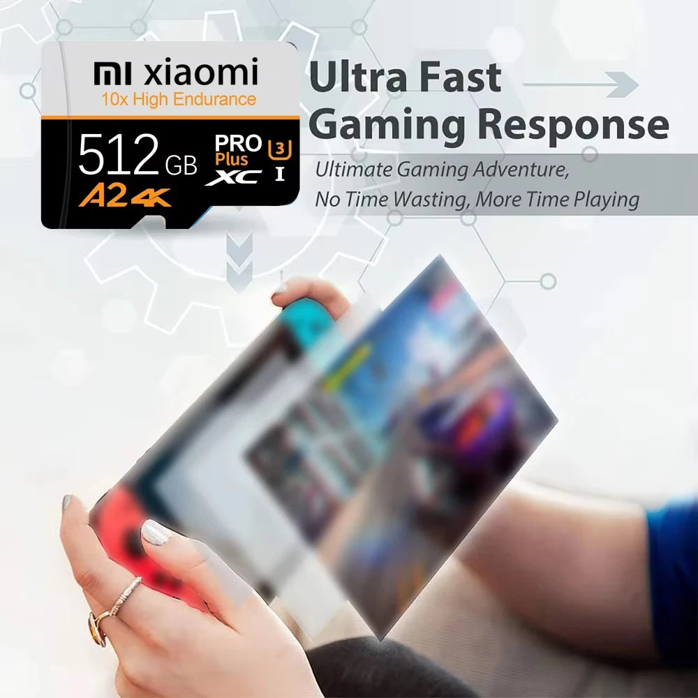 Xiaomi SD Memory Card 1TB 2TB Original TF Flash Card SD Cards 128GB 256GB 512GB Micro Tarjeta SD For Camera Surveillance Devices