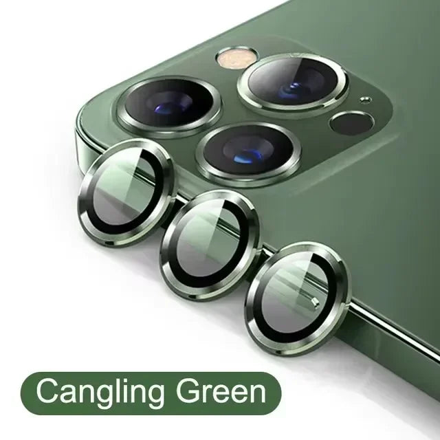 3Pcs Metal Lens Protector Glass for IPhone 16 13 12 11 14 15 Pro Max Mini Back Camera Lens Protection for IPhone 14 15 16 Plus