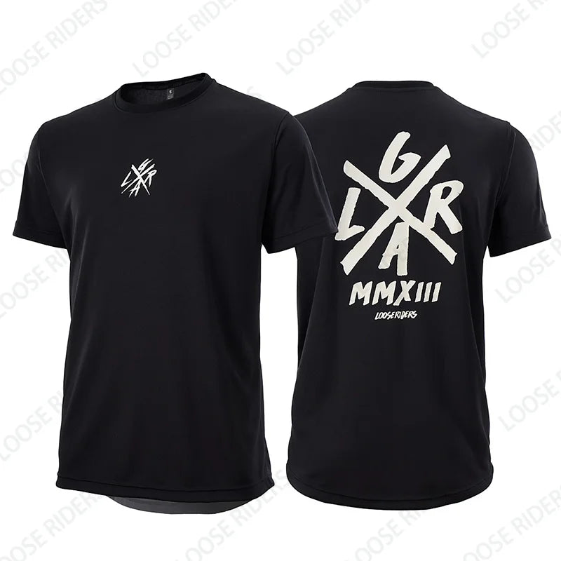 Loose Rider Jersey BMX Endurance Bike Shirt DH Off-Road Mountain Bike Downhill Jersey