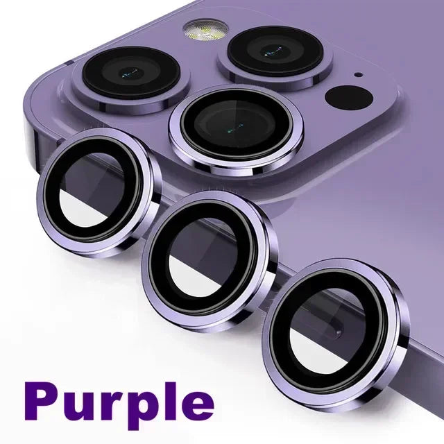 3Pcs Metal Lens Protector Glass for IPhone 16 13 12 11 14 15 Pro Max Mini Back Camera Lens Protection for IPhone 14 15 16 Plus