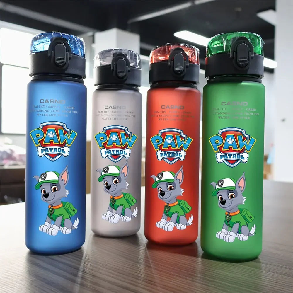 PAW Patrol 560ML Water Cup Chase Marshall Outdoor Portable Children's Plastic Large Drink Bottles Student Sport Water Cup Gifts