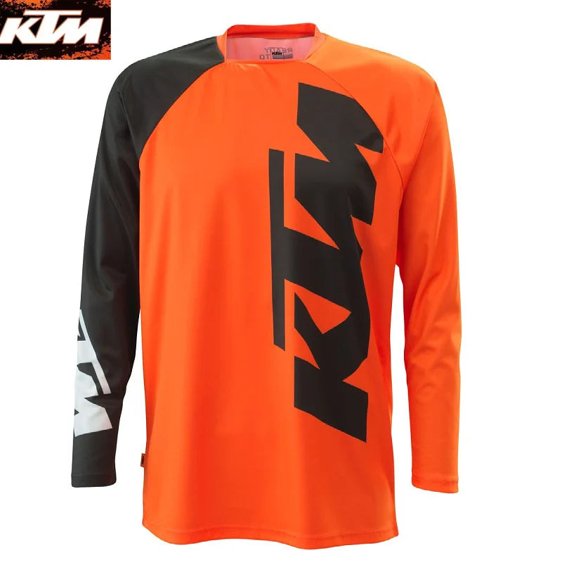 2025 MOTO Downhill Sweatshirt KTM mtb Mountain Bike Downhill Shirt Motocross Sweatshirt Cross Country Bike Enduro DH
