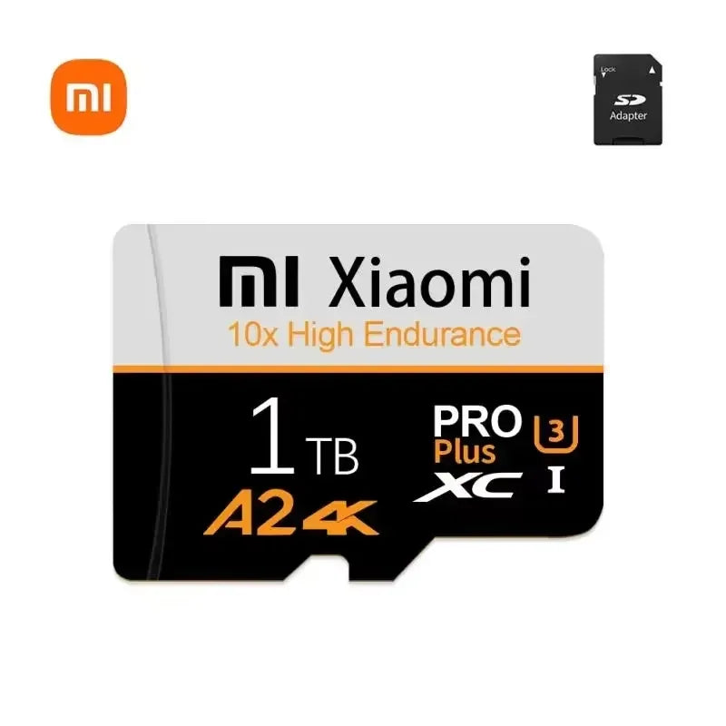 Xiaomi SD Memory Card 1TB 2TB Original TF Flash Card SD Cards 128GB 256GB 512GB Micro Tarjeta SD For Camera Surveillance Devices