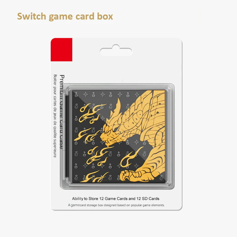 Monster Hunter Storage Bag for NS Switch OLED Carrying Case Protective Shell  for NS Switch OLED Game Accessories