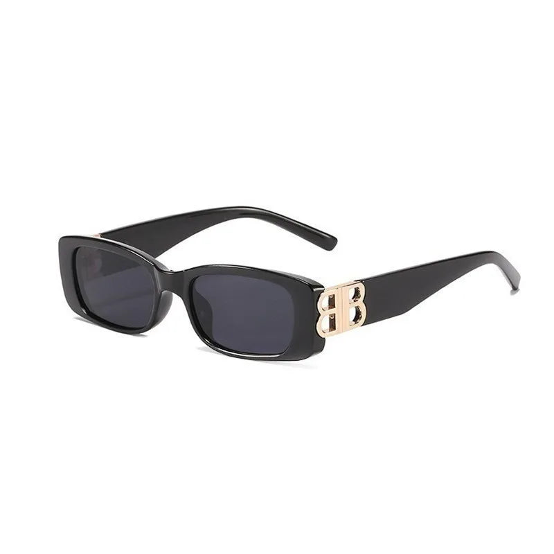 Korean Oversized Square Fashion Sunglasses for Women Sun Protection