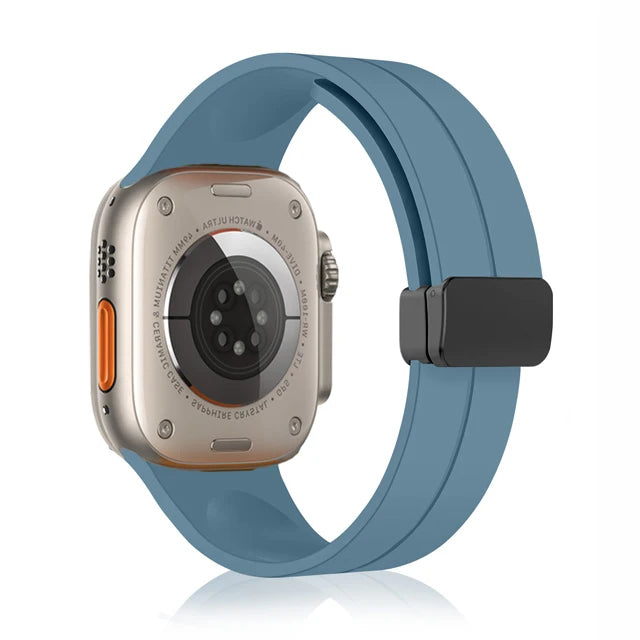 Magnetic Strap For Apple watch ultra 2 band 49mm Silicone Bracelet iWatch Series 9 7 8 6 5 4 3 se 44mm 45mm 40mm 41mm 42mm 38mm