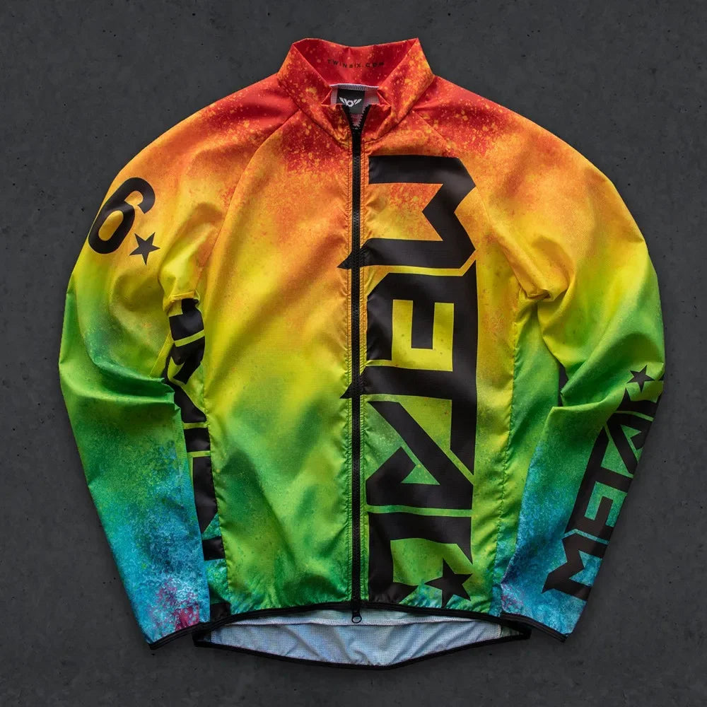 Twin Six Wind Vest Spring/autumn Bike Windproof Waterproof Jerseys Cycling Bike Jacket Lightweight Ultrathin Unisex Top New 2023